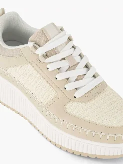 Hot Beige Platform Sneaker Dames Sneakers