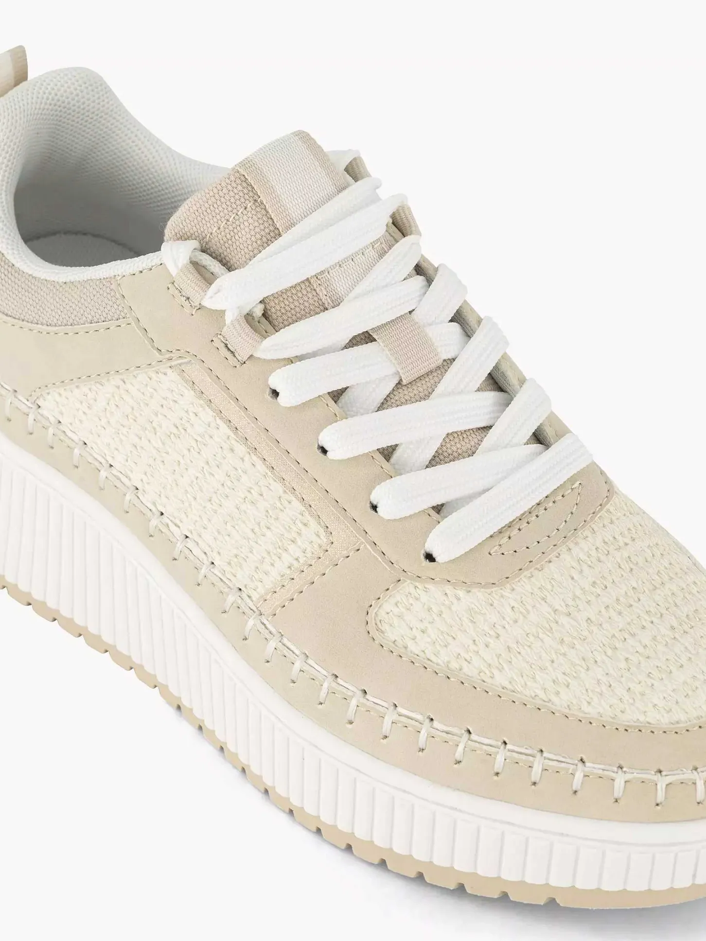 Hot Beige Platform Sneaker Dames Sneakers