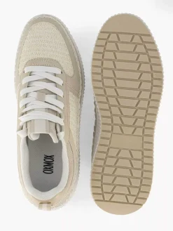 Hot Beige Platform Sneaker Dames Sneakers