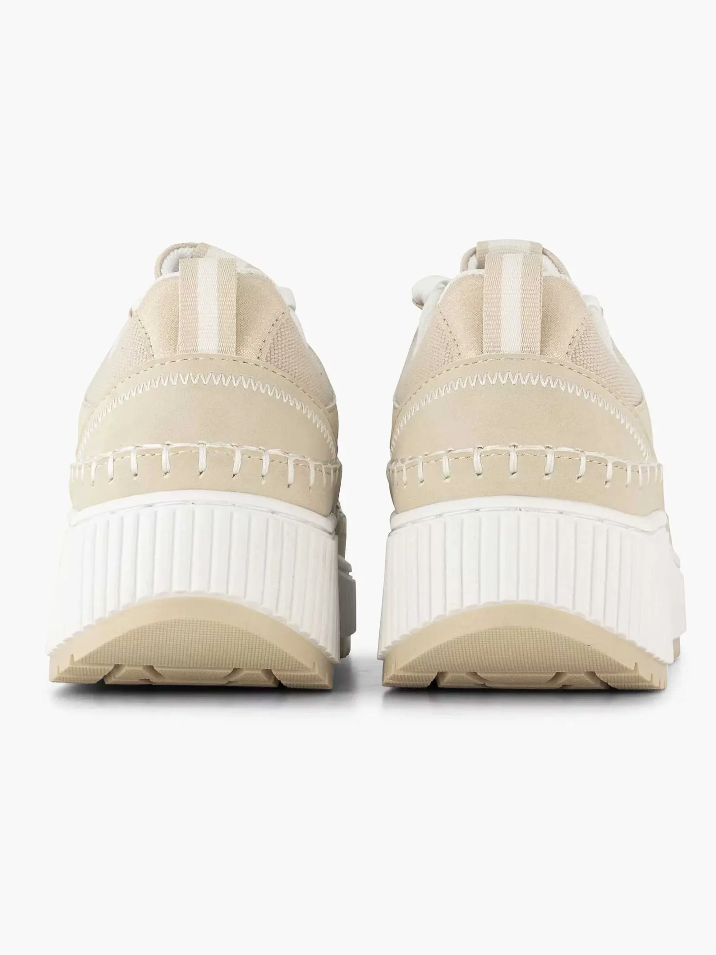 Hot Beige Platform Sneaker Dames Sneakers