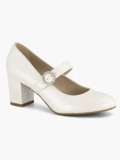 Clearance Beige Pump Gesp Dames Pumps
