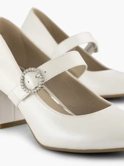 Clearance Beige Pump Gesp Dames Pumps
