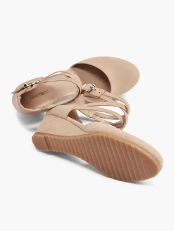 Clearance Beige Pump Gesp Dames Pumps