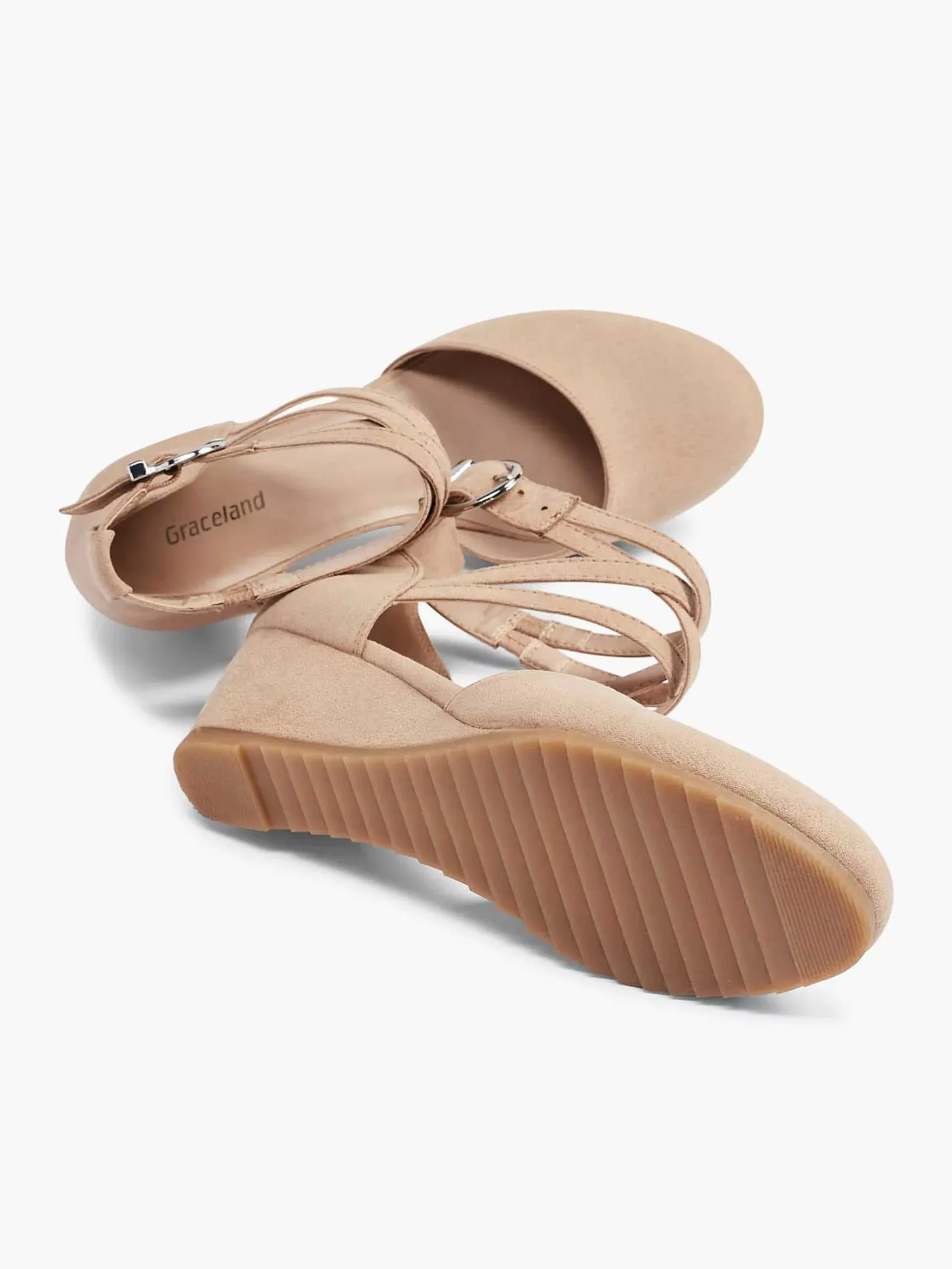 Clearance Beige Pump Gesp Dames Pumps