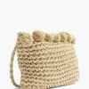 Online Beige Rieten Schoudertas Dames Online Exclusive Accessoires