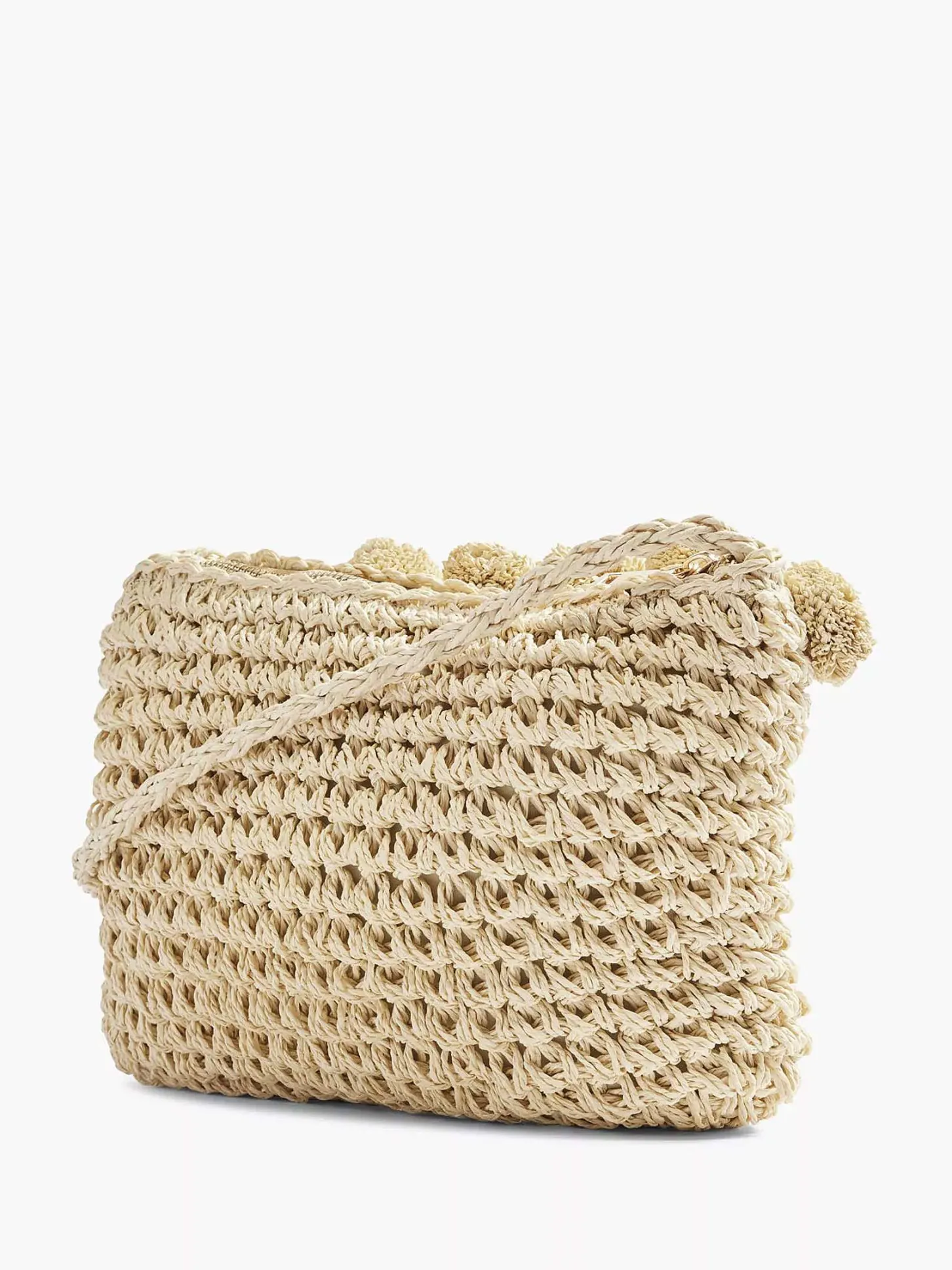 Online Beige Rieten Schoudertas Dames Online Exclusive Accessoires