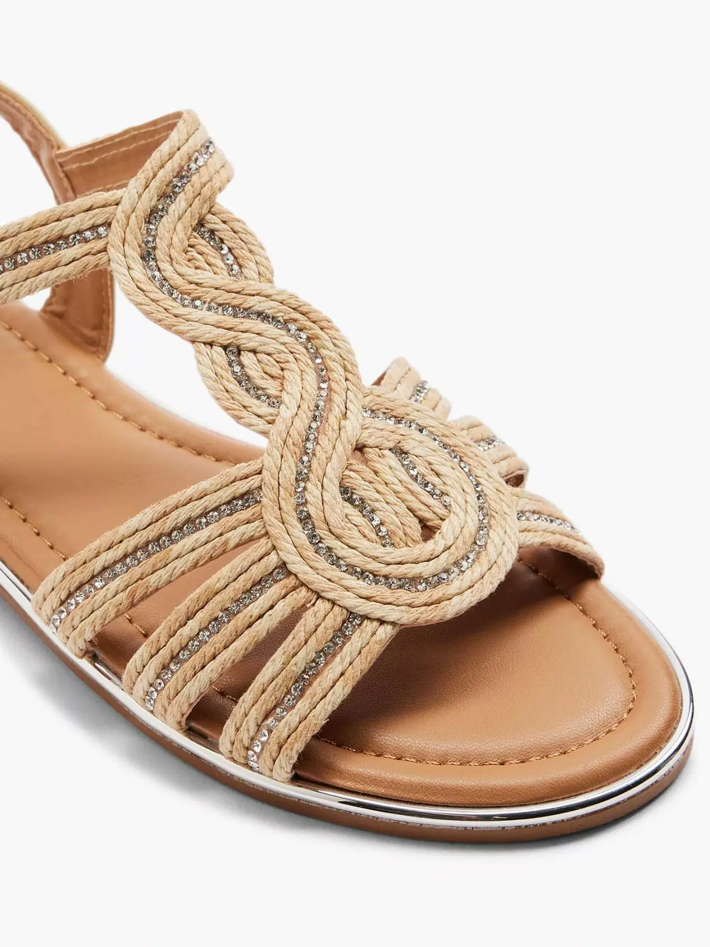 Beige Sandaal Dames Sandalen