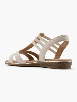 Discount Beige Sandaal Dames Sandalen