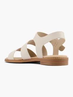 Outlet Beige Sandaal Dames Sandalen
