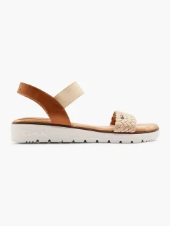 Hot Beige Sandaal Dames Sandalen