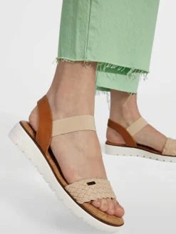 Hot Beige Sandaal Dames Sandalen