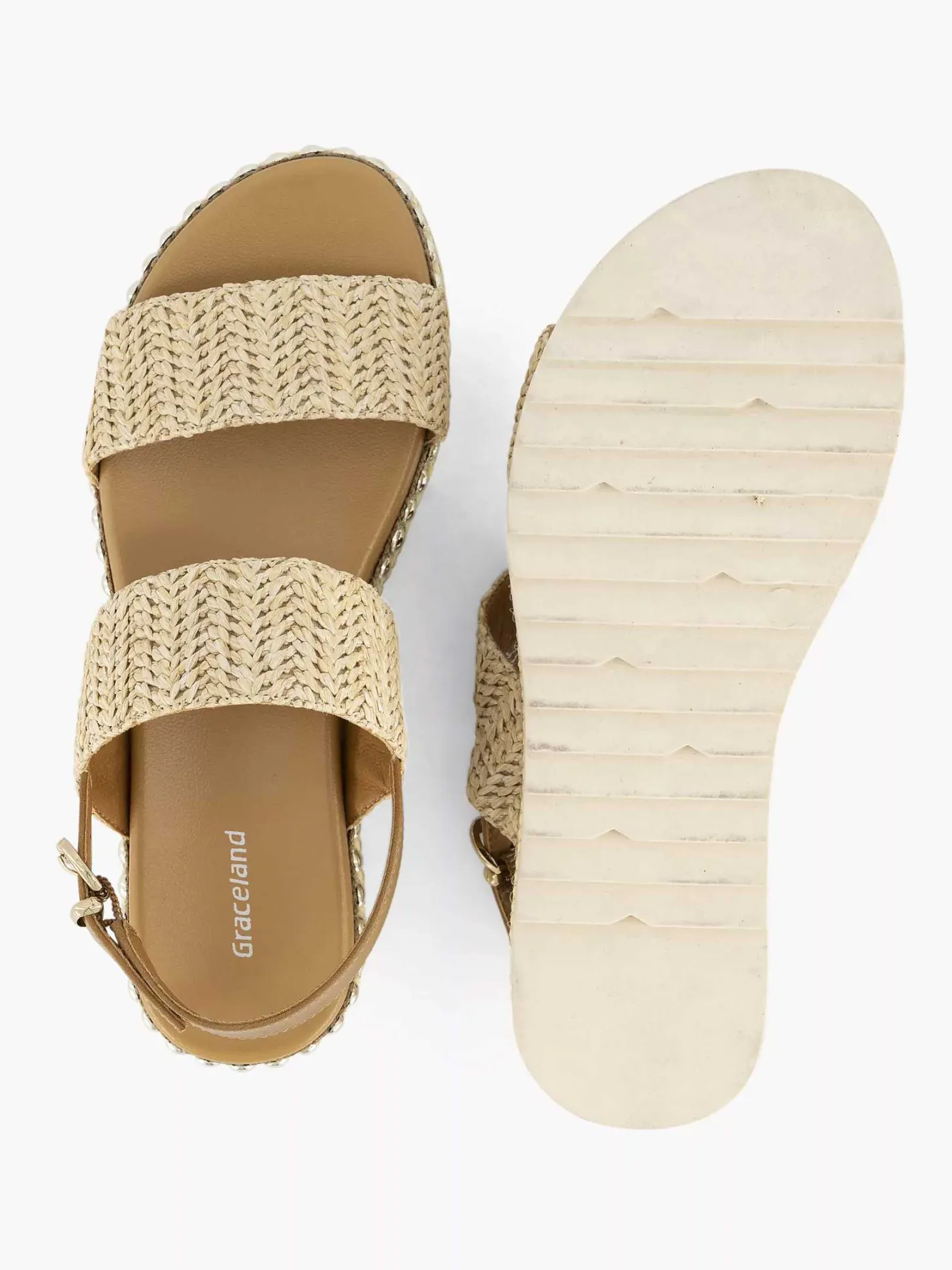 New Beige Sandaal Dames Sandalen