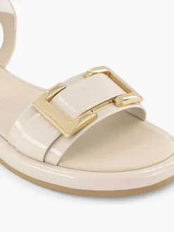 Online Beige Sandaal Siergesp Dames Sandalen