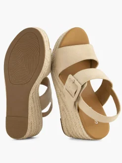 New Beige Sandalette Dames Sandalen