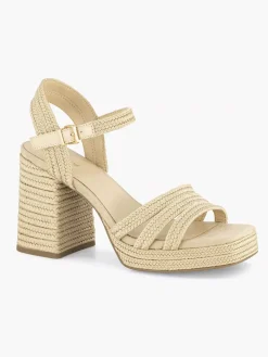 Hot Beige Sandalette Dames Sandalen
