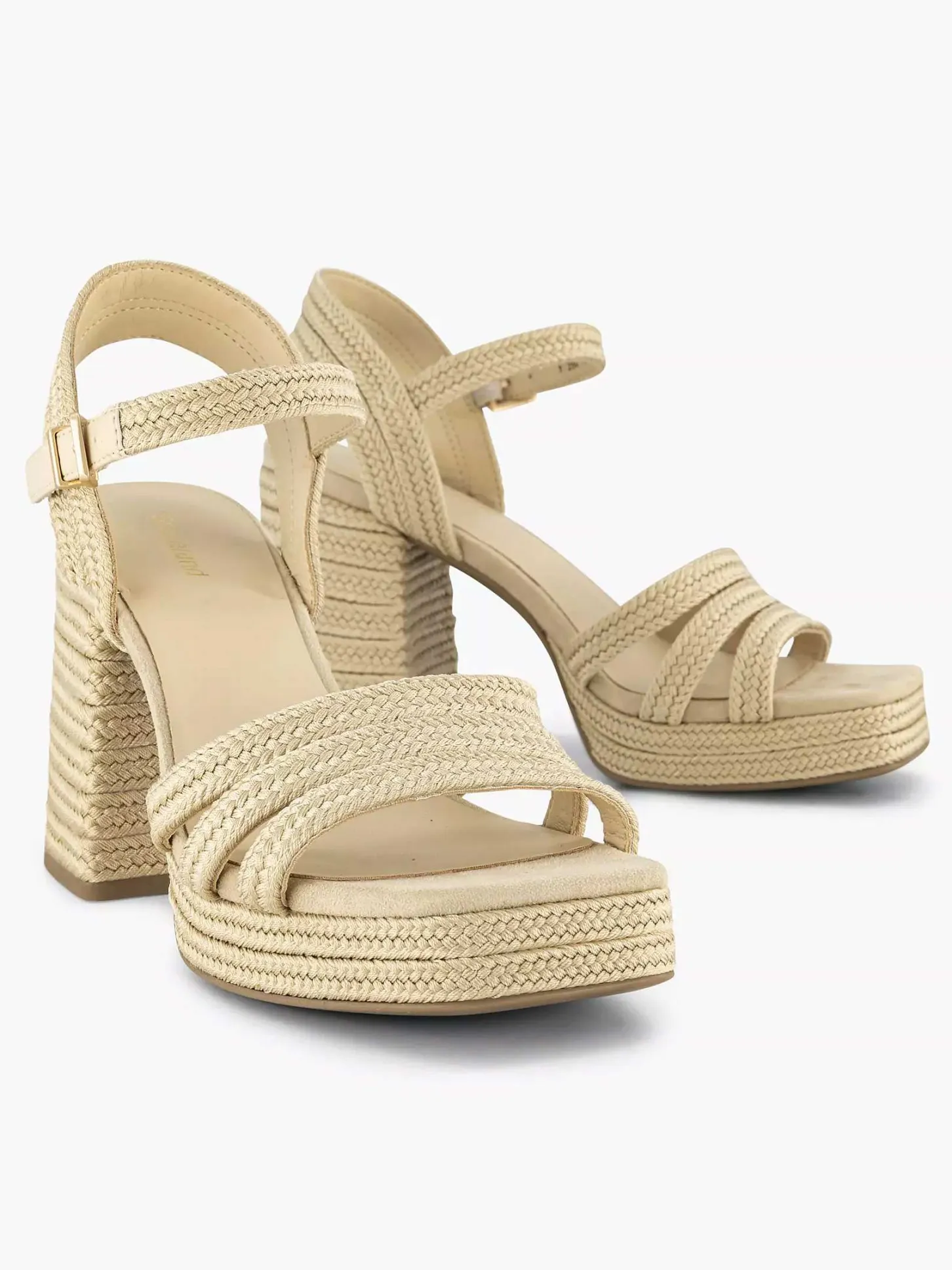 Hot Beige Sandalette Dames Sandalen