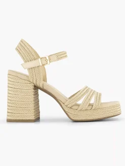 Hot Beige Sandalette Dames Sandalen