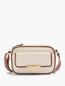 Outlet Beige Schoudertas Dames Online Exclusive Accessoires