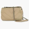 Beige Schoudertas Dames Online Exclusive Accessoires