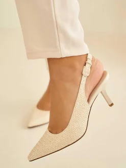 Best Beige Slingback Pump Dames Pumps