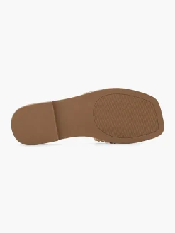 Clearance Beige Slipper Dames Slippers