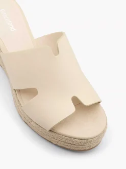 New Beige Slipper Sleehak Dames Slippers