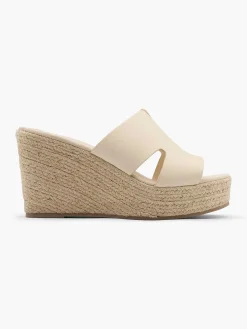 New Beige Slipper Sleehak Dames Slippers