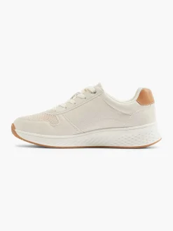 Beige Sneaker Dames Comfort Schoenen