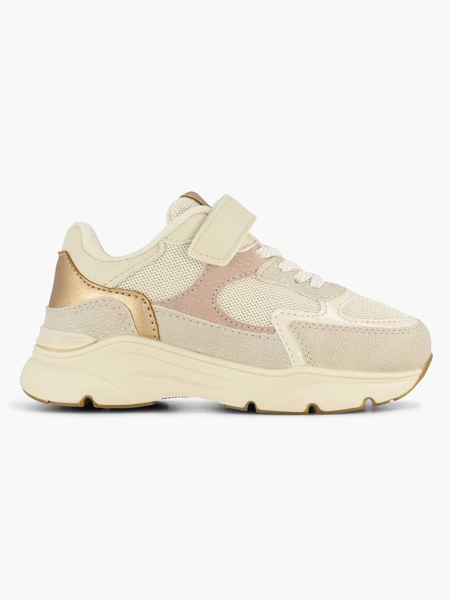 Outlet Beige Sneaker Kinderen Babyschoenen