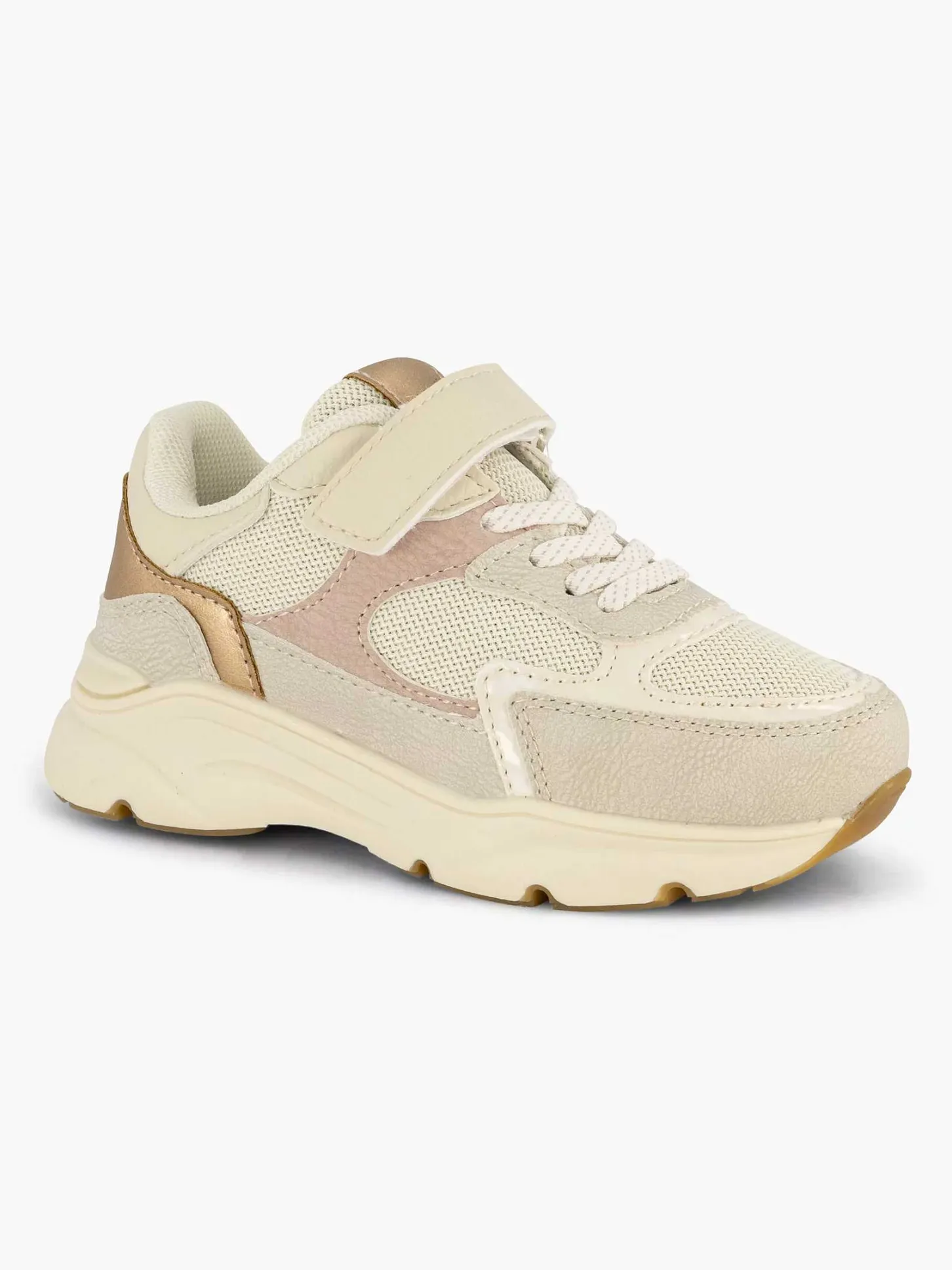 Outlet Beige Sneaker Kinderen Babyschoenen