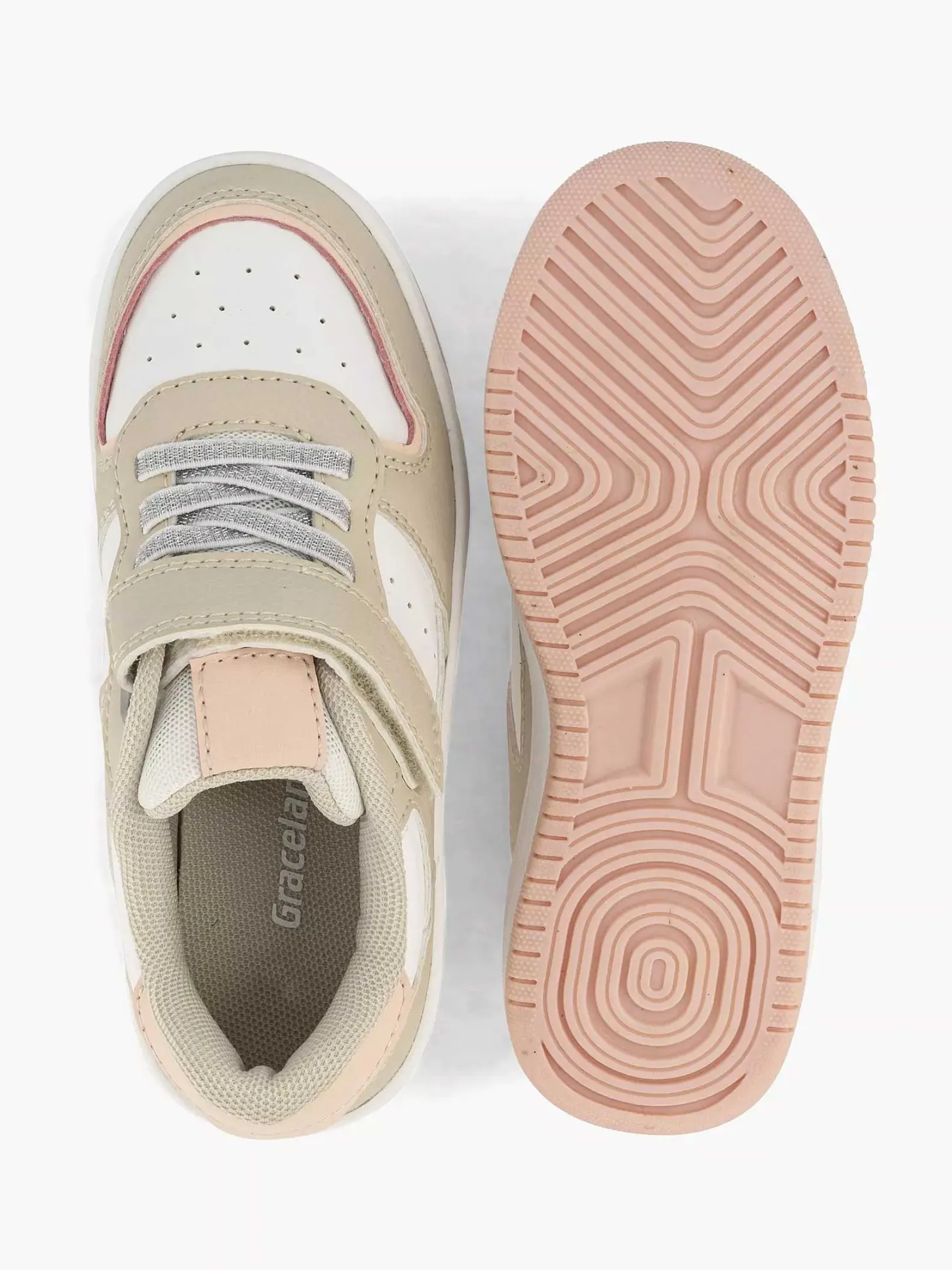 Outlet Beige Sneaker Kinderen Babyschoenen