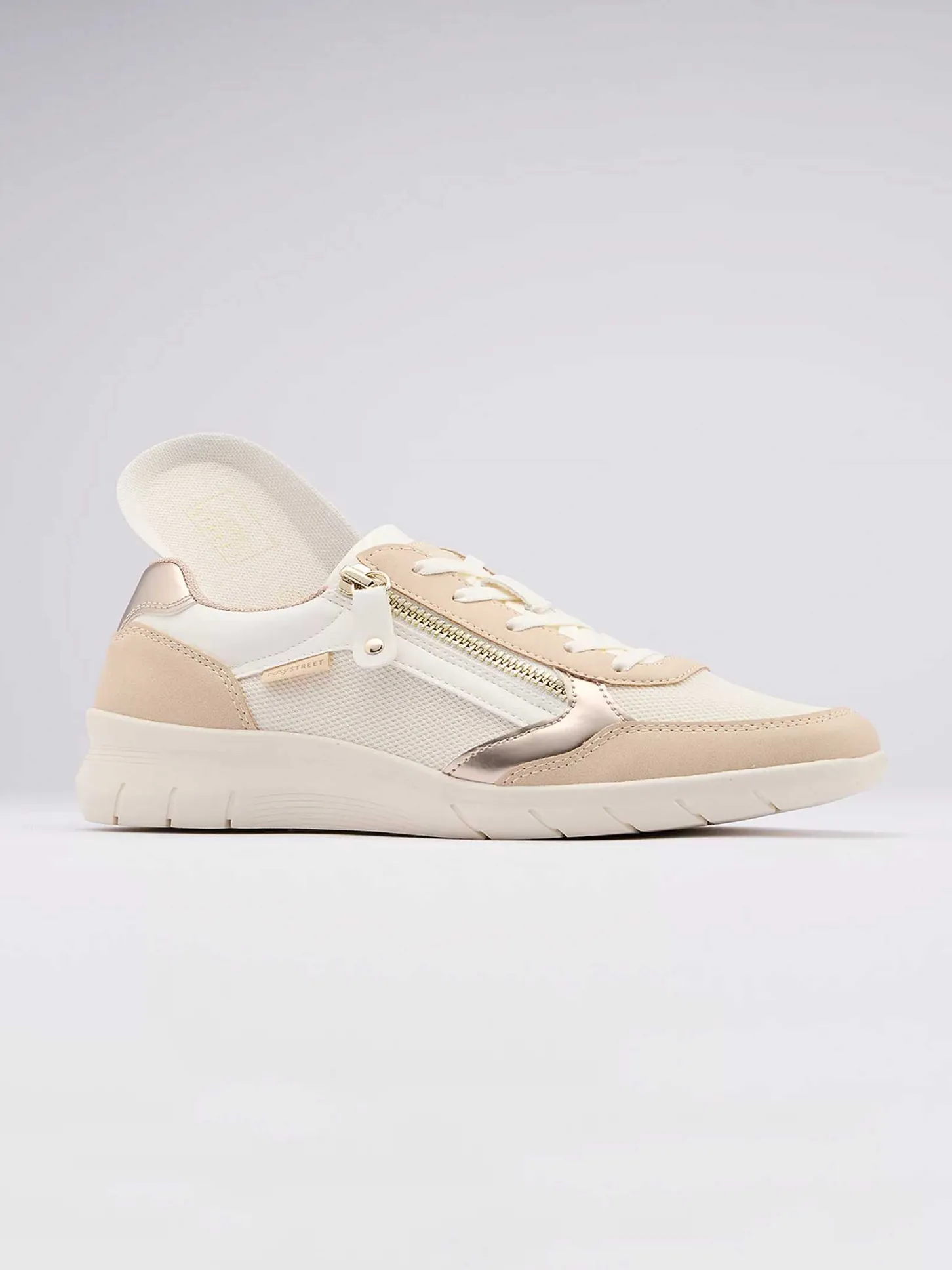 Discount Beige Sneaker Dames Sneakers