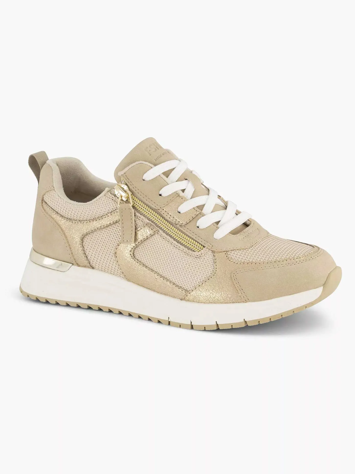 New Beige Sneaker Dames Comfort Schoenen
