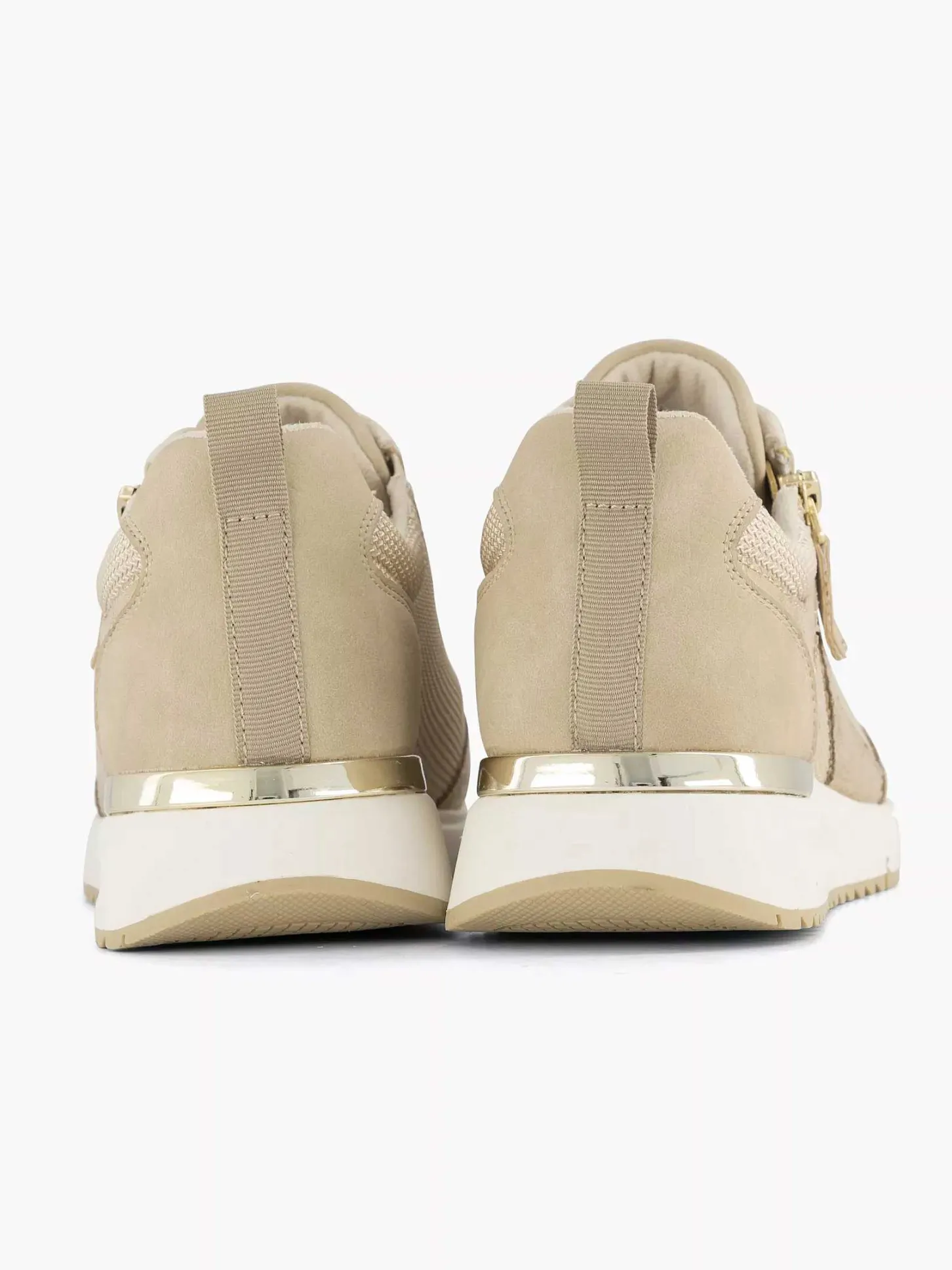 New Beige Sneaker Dames Comfort Schoenen