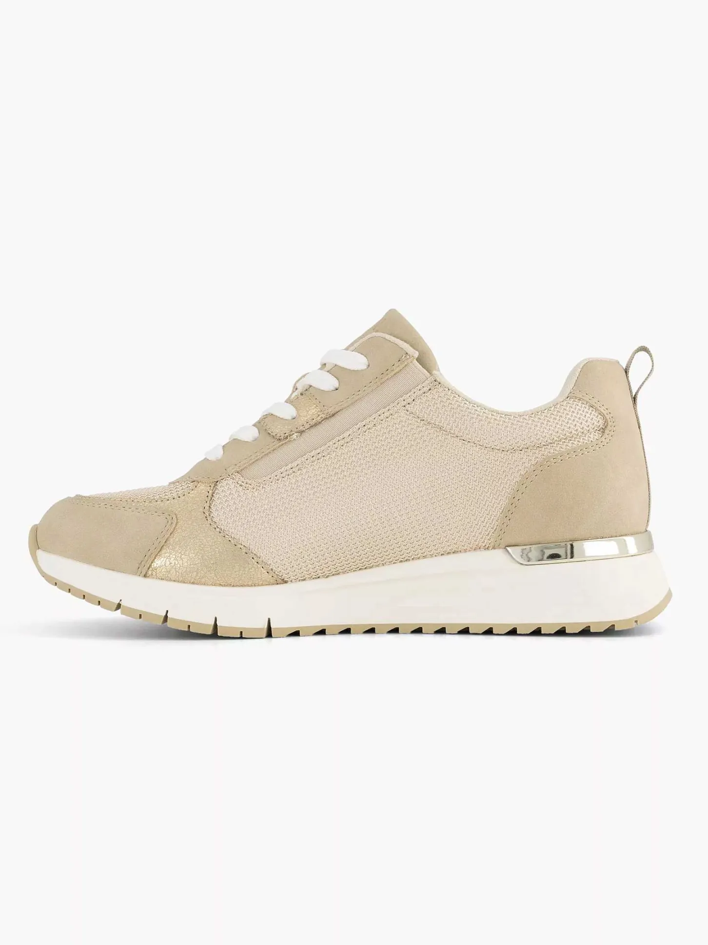 New Beige Sneaker Dames Comfort Schoenen