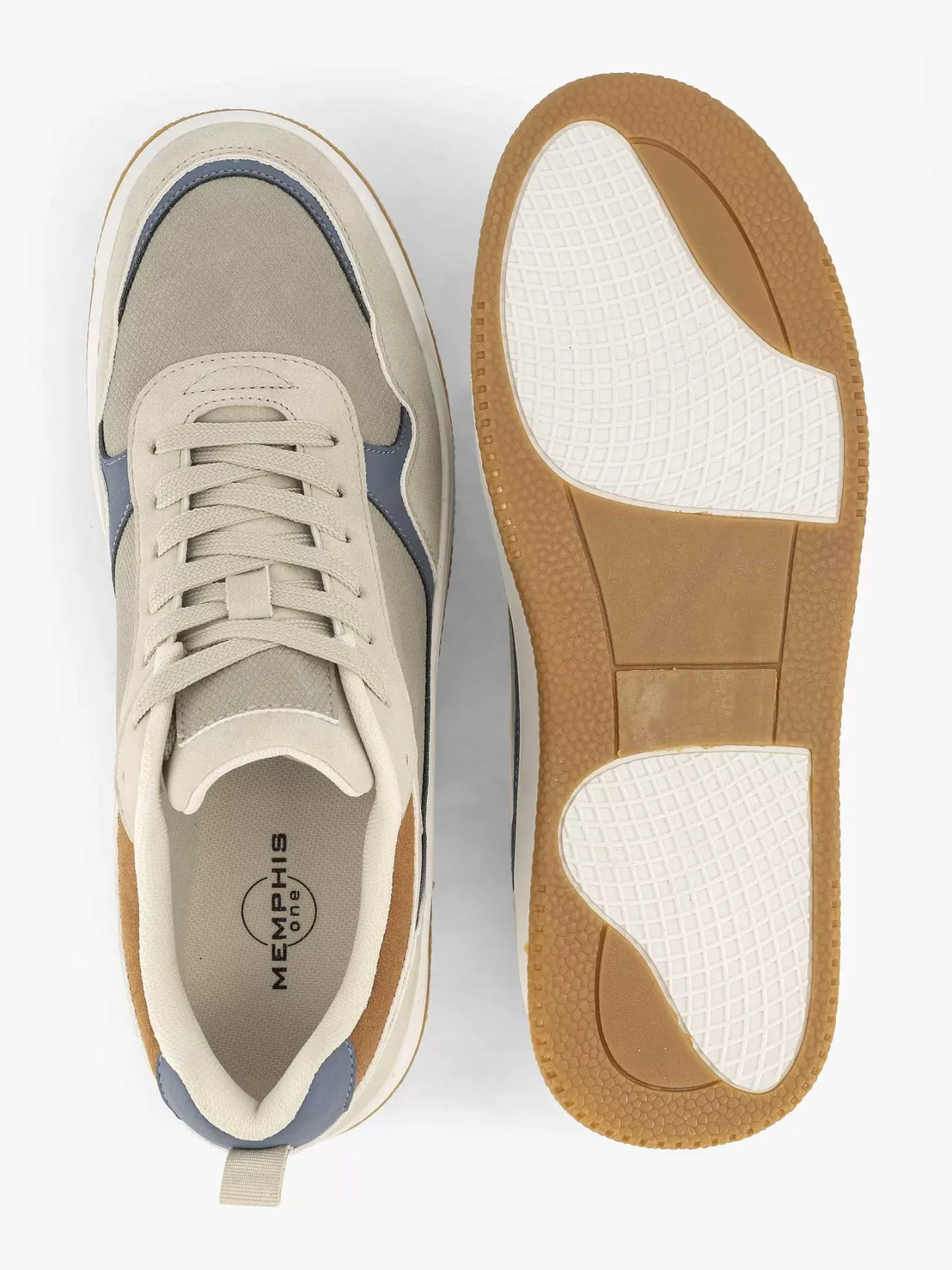 Discount Beige Sneaker Heren Sneakers