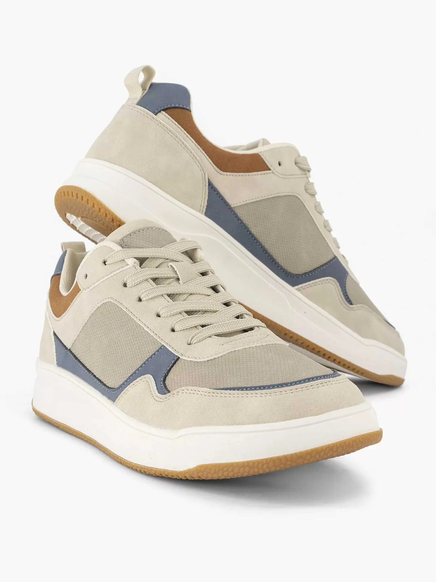 Discount Beige Sneaker Heren Sneakers