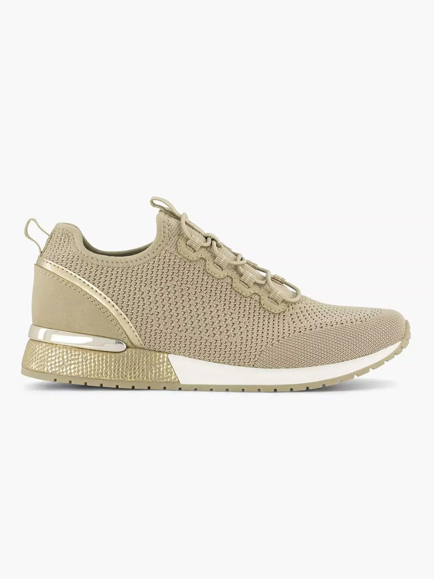 Hot Beige Sneaker Instapper Dames Instappers