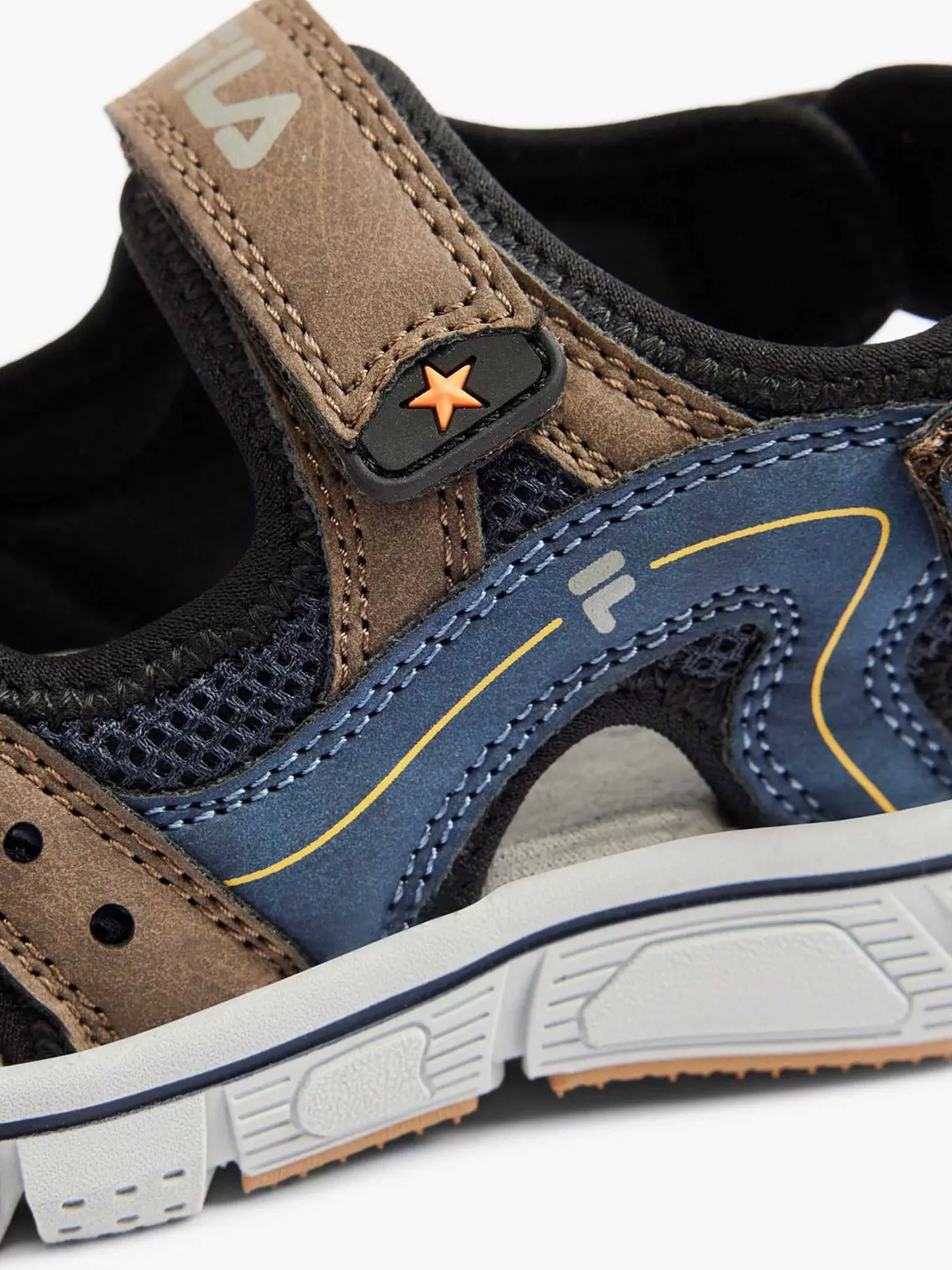 Clearance Blauw/ Bruine Sandaal Kinderen Jongensschoenen