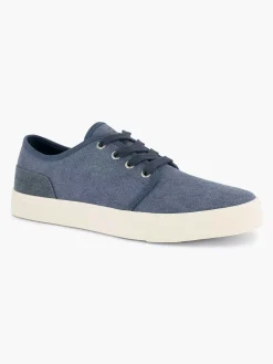 Online Blauwe Canvas Sneaker Heren Sneakers