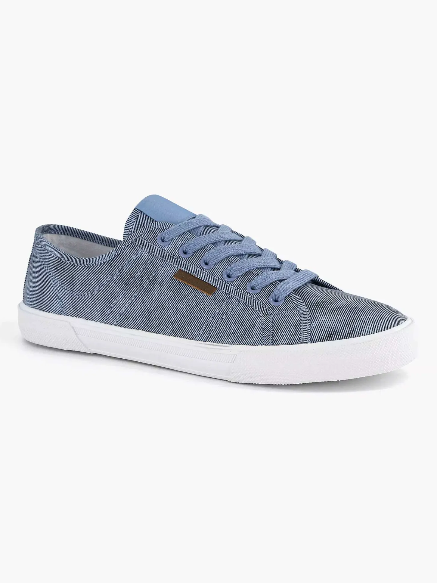 Online Blauwe Canvas Sneaker Heren Sneakers