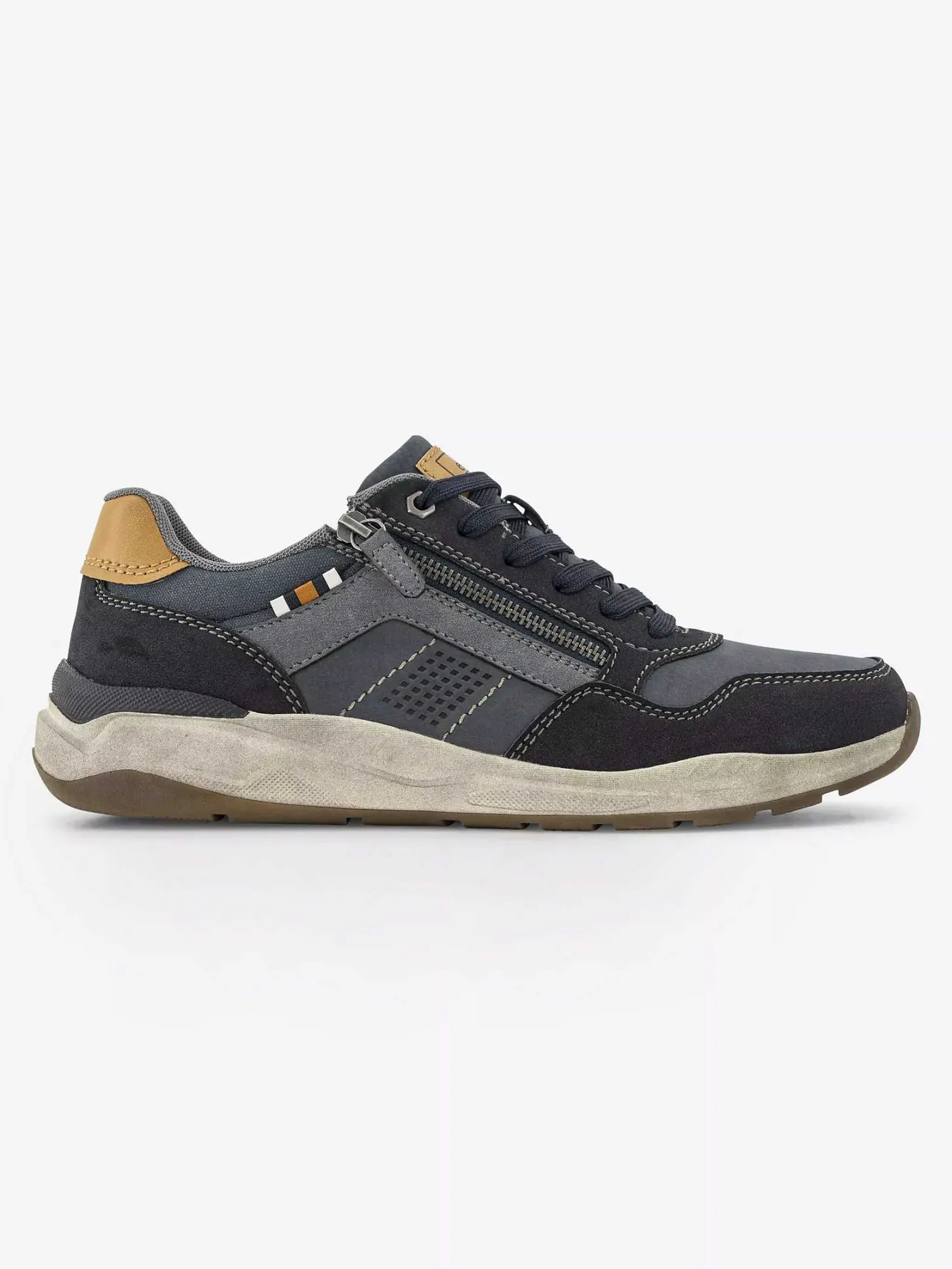 Discount Blauwe Comfort Veterschoen Heren Instappers