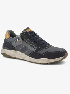 Discount Blauwe Comfort Veterschoen Heren Instappers