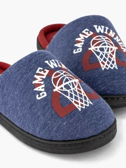 Blauwe Instap Pantoffel Kinderen Jongensschoenen