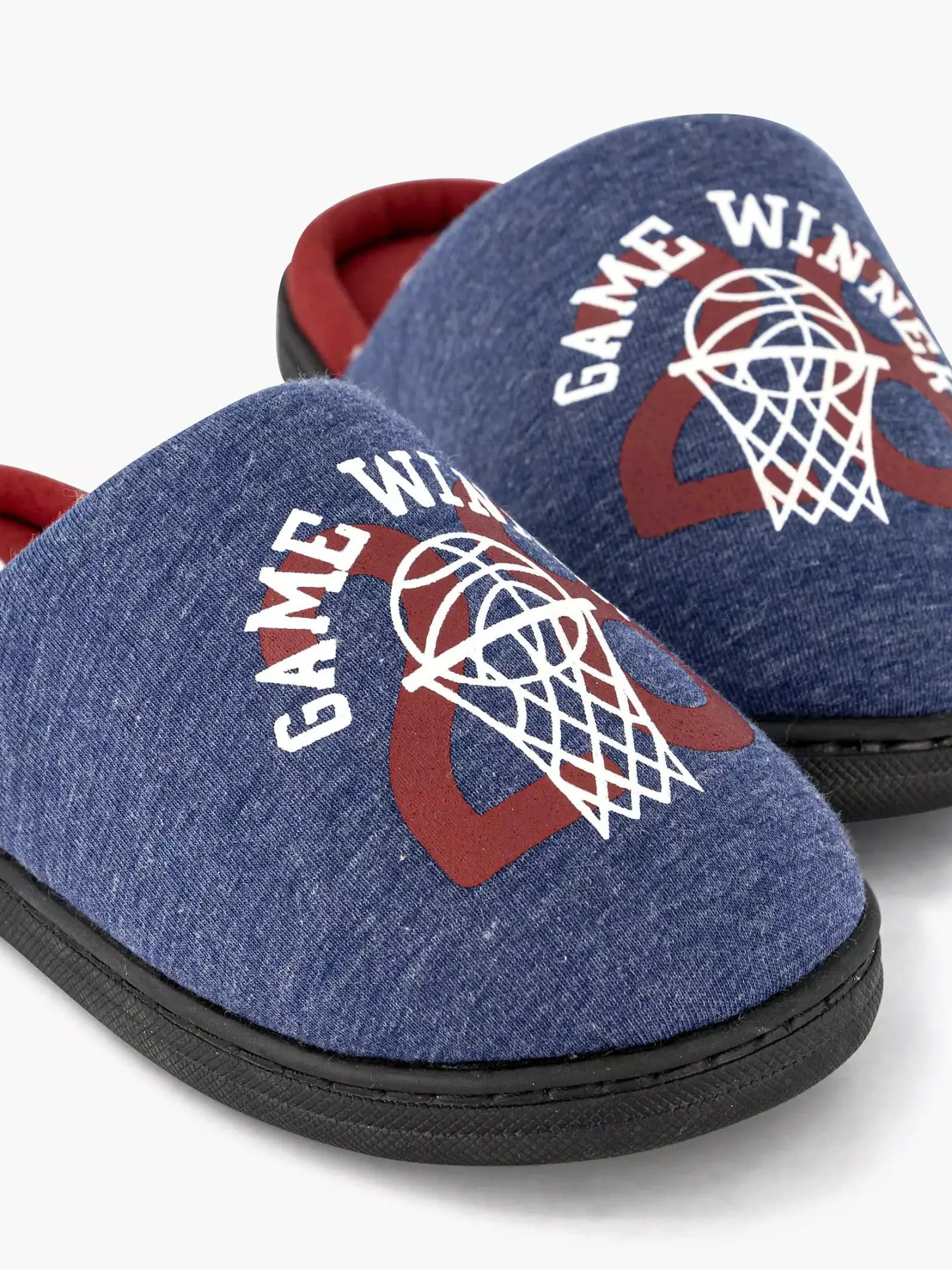 Blauwe Instap Pantoffel Kinderen Jongensschoenen