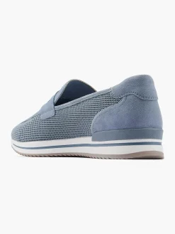 Clearance Blauwe Instapper Dames Instappers
