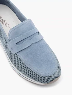 Clearance Blauwe Instapper Dames Instappers