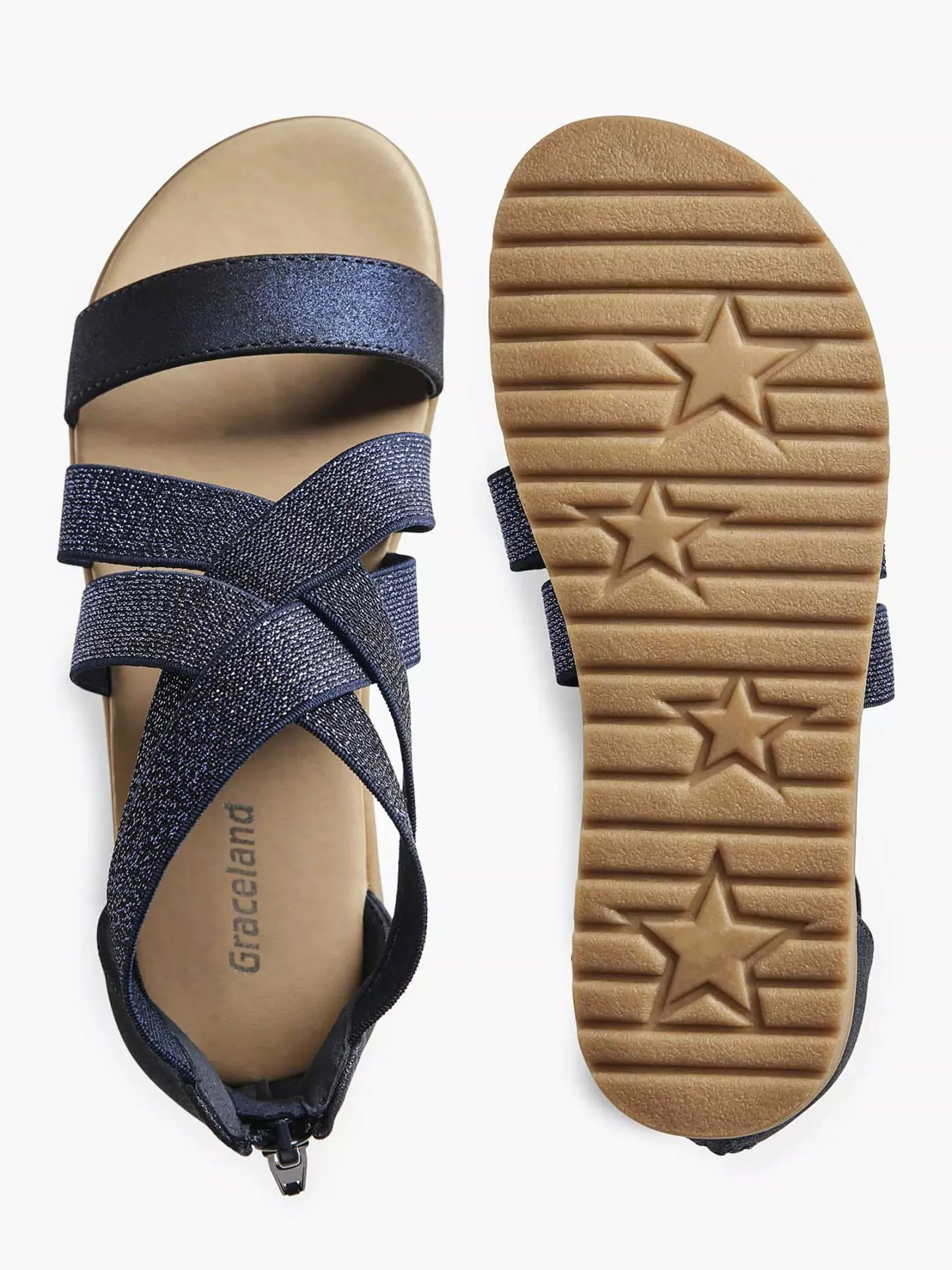 Sale Blauwe Sandaal Kinderen Babyschoenen