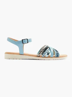 Blauwe Sandaal Dames Sandalen