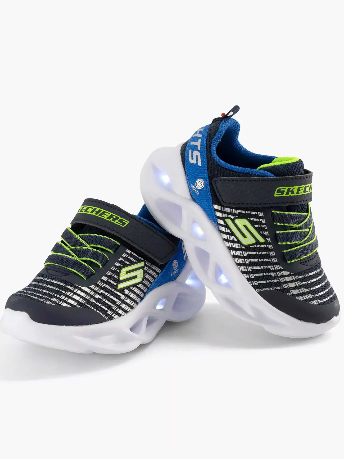 New Blauwe Twisty Brights - Novlo Kinderen Jongensschoenen